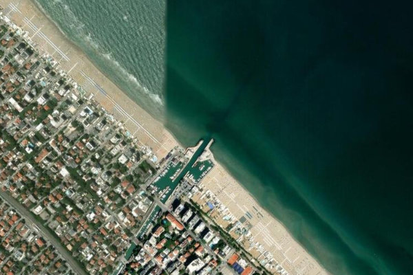 Satellitenbild der Umgebung von Rio Melo