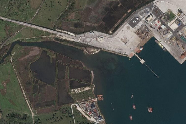 Satellitenbild der Umgebung von Fiume Mulinello