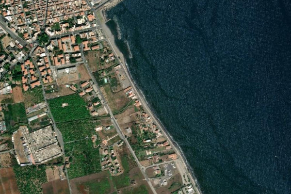 Satellitenbild der Umgebung von Torrente Babbo
