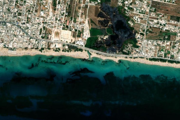Satellitenbild der Umgebung von Fiume Chidro