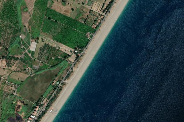 Satellitenbild der Umgebung von La Gurna