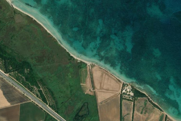 Satellitenbild der Umgebung von Canale Reale