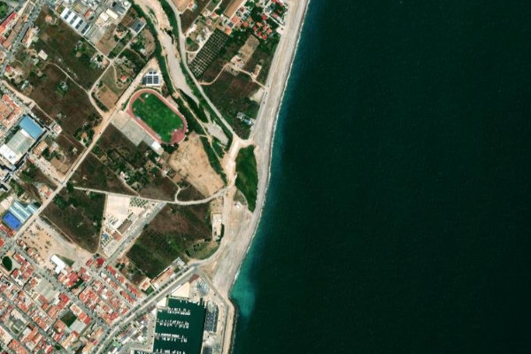 Satellitenbild der Umgebung von Rambla de Cervera