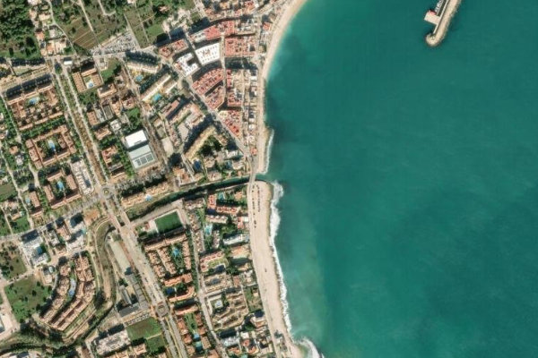 Satellitenbild der Umgebung von riu Gorgos