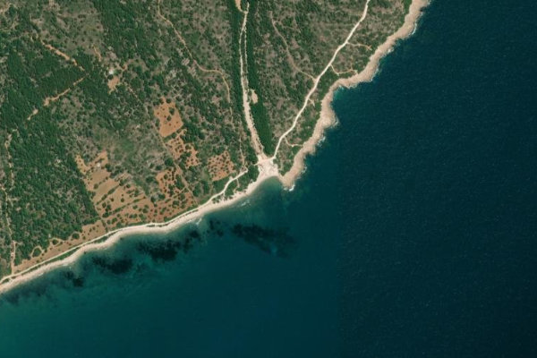 Satellitenbild der Umgebung von Barranc d'Irta