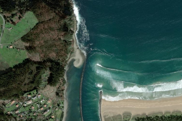 Satellitenbild der Umgebung von Río de la Ría