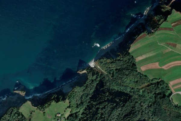 Satellitenbild der Umgebung von Río Cabo