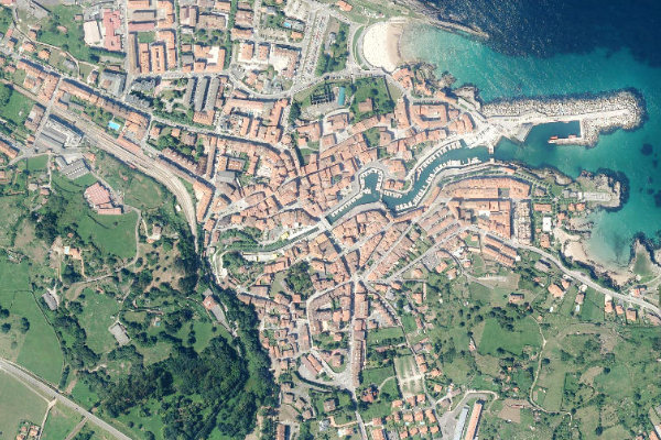 Satellitenbild der Umgebung von Río Carrocedo