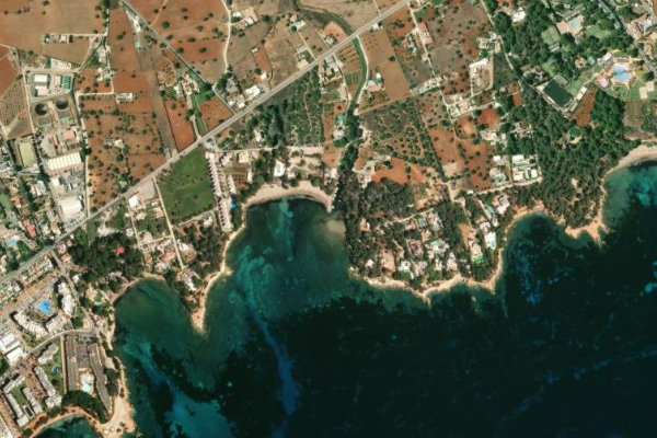 Satellitenbild der Umgebung von Torrent Arabi