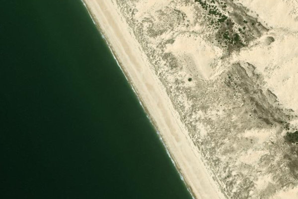 Satellitenbild der Umgebung von Playa de Castilla