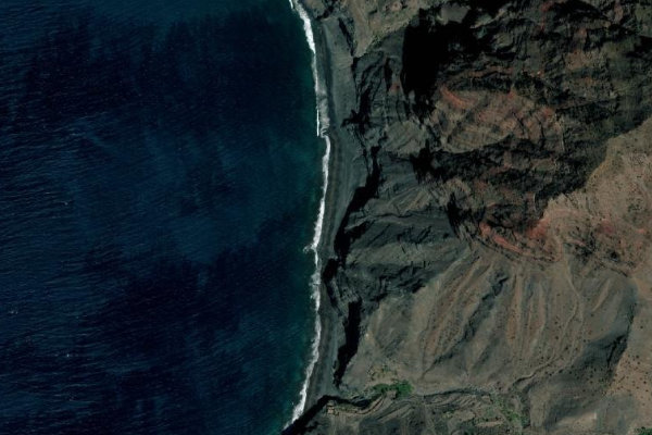 Satellitenbild der Umgebung von Playa de Güi-Güí