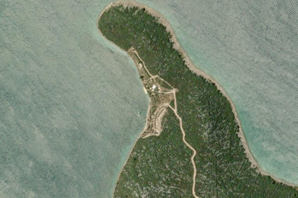 Satellitenbild der Umgebung von Betina