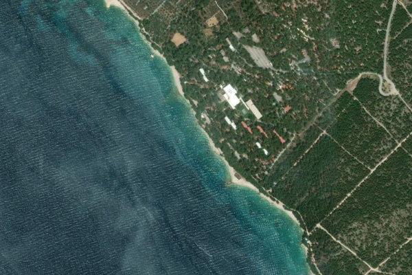 Satellitenbild der Umgebung von Baško Polje