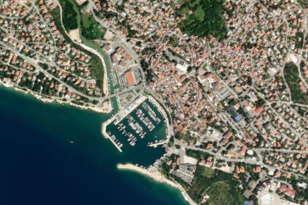 Satellitenbild der Umgebung von Marina Novi