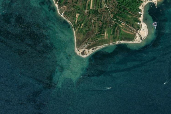 Satellitenbild der Umgebung von Večko polje