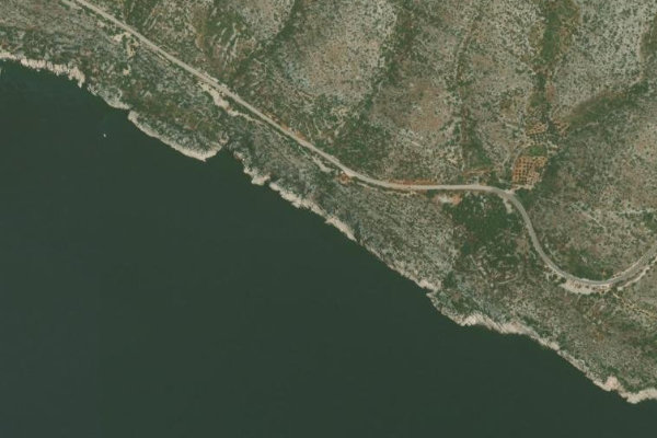 Satellitenbild der Umgebung von Zub od Zaraća