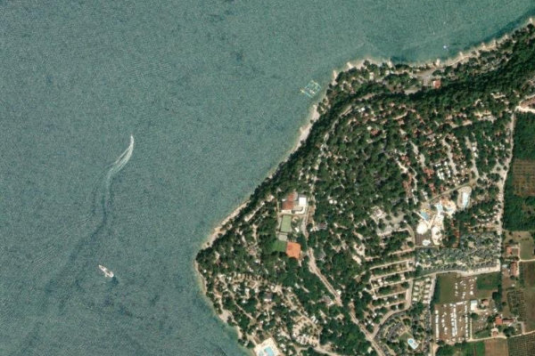 Satellitenbild der Umgebung von Stancija Valeta