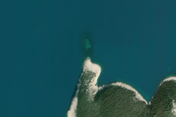 Satellitenbild der Umgebung von Rt Osor