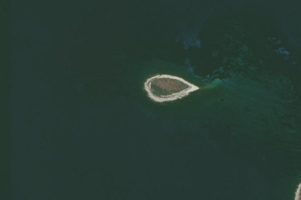 Satellitenbild der Umgebung von Lukavac Veli