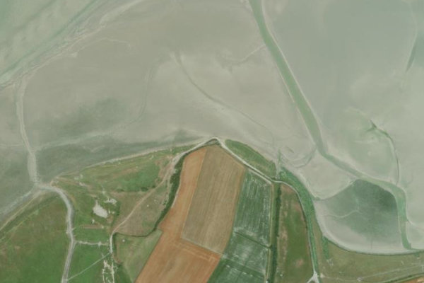 Satellitenbild der Umgebung von Pointe de Roche Torin