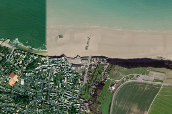Satellitenbild der Umgebung von Flotteurs Whale