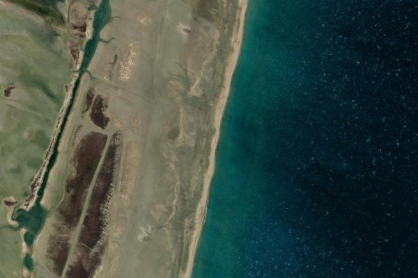 Satellitenbild der Umgebung von Plage du Rouet