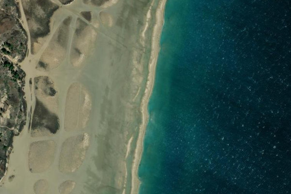 Satellitenbild der Umgebung von Le Clapotis