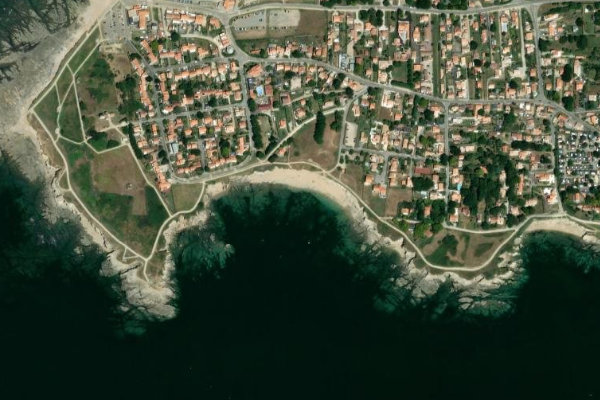 Satellitenbild der Umgebung von Anse du Sud