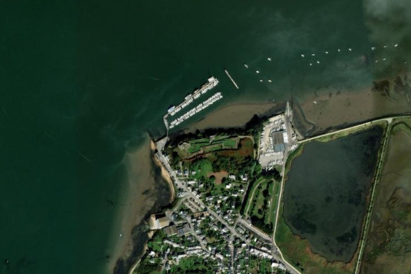 Satellitenbild der Umgebung von Cale de Pen Mané