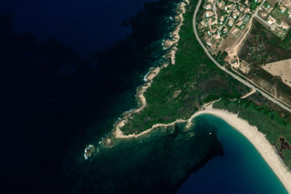 Satellitenbild der Umgebung von Pointe de Saint-Joseph