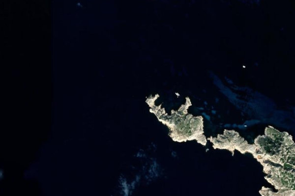Satellitenbild der Umgebung von Cap de Jarre