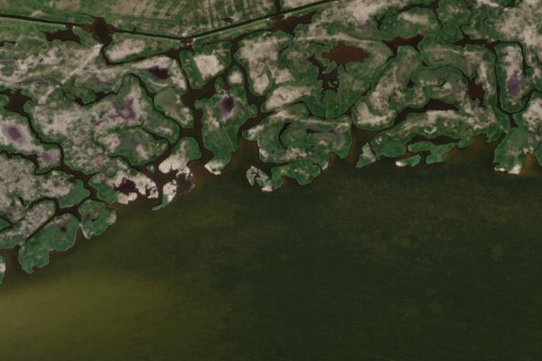 Satellitenbild der Umgebung von Bresewitz