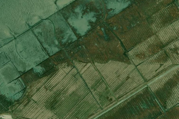 Satellitenbild der Umgebung von Hamburger Hallig