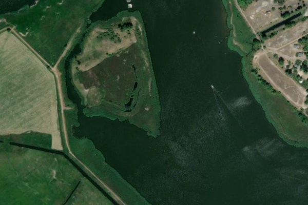 Satellitenbild der Umgebung von Freest
