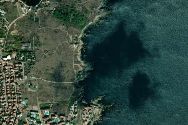 Satellitenbild der Umgebung von Skali