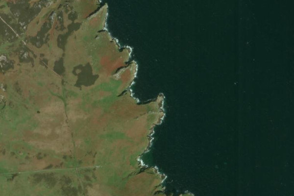 Satellitenbild der Umgebung von Frenchman's Landing