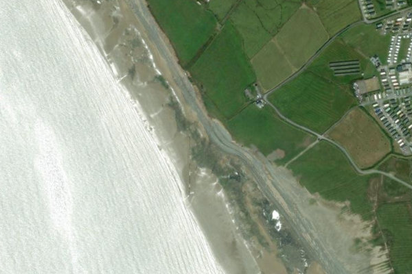 Satellitenbild der Umgebung von South Walney