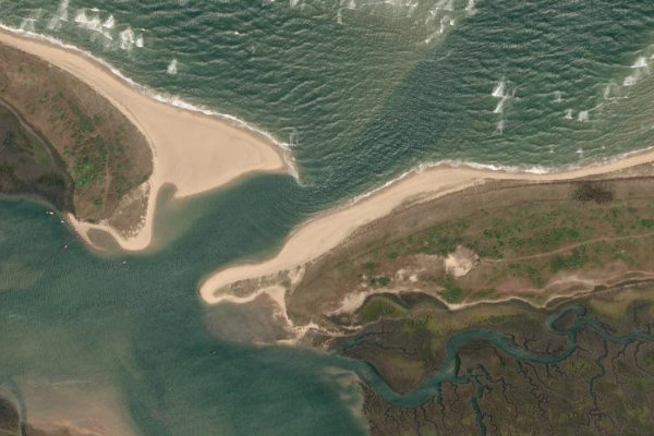 Satellitenbild der Umgebung von Gun Hill