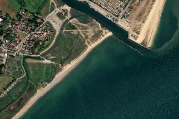 Satellitenbild der Umgebung von The Flats
