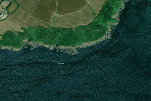 Satellitenbild der Umgebung von Blackbottle Rock