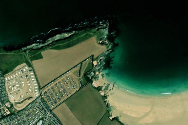 Satellitenbild der Umgebung von Cataclews Point