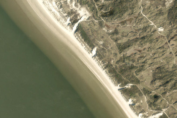 Satellitenbild der Umgebung von Rockanje