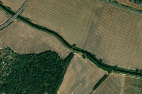 Satellitenbild der Umgebung von Bode (Egeln-Wolmirsleben)