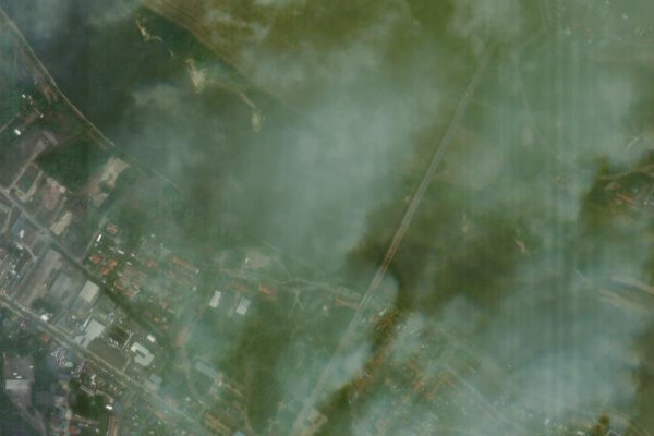 Satellitenbild der Umgebung von Elbe (Schönebeck)