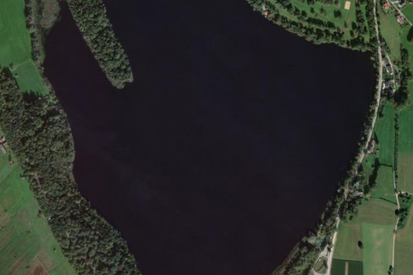 Satellitenbild der Umgebung von Abtsdorfer See