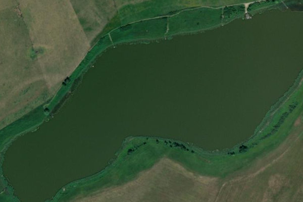 Satellitenbild der Umgebung von Latzigsee