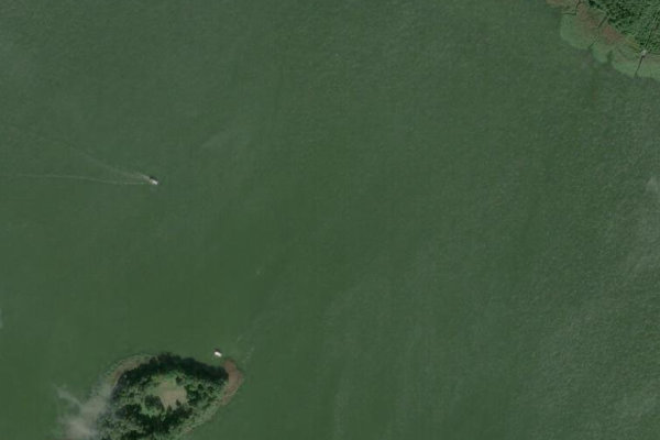 Satellitenbild der Umgebung von Stolpsee