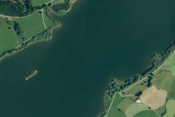 Satellitenbild der Umgebung von Rottachspeicher