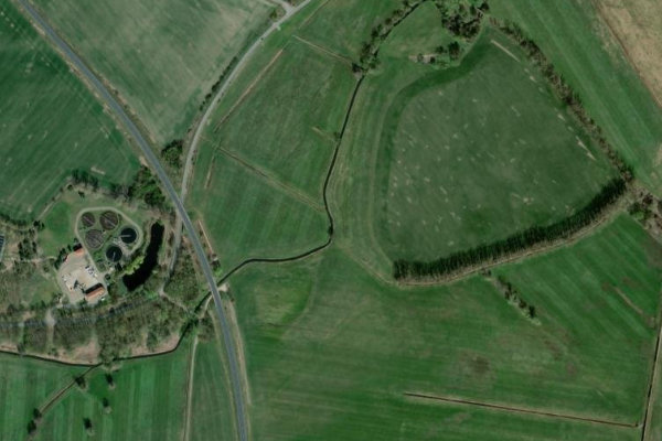 Satellitenbild der Umgebung von Nuthe (Jüterbog)