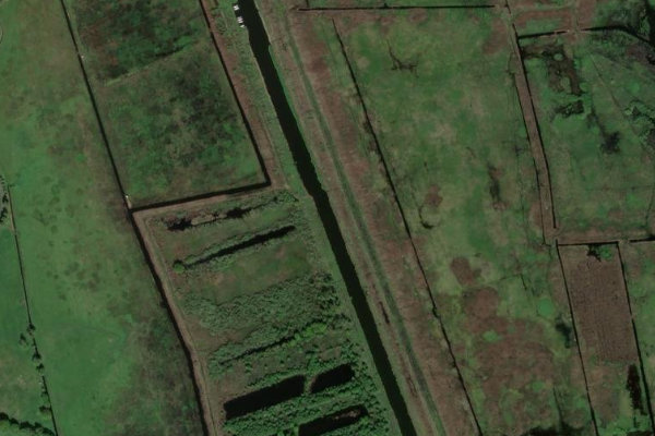 Satellitenbild der Umgebung von Darguner Kanal